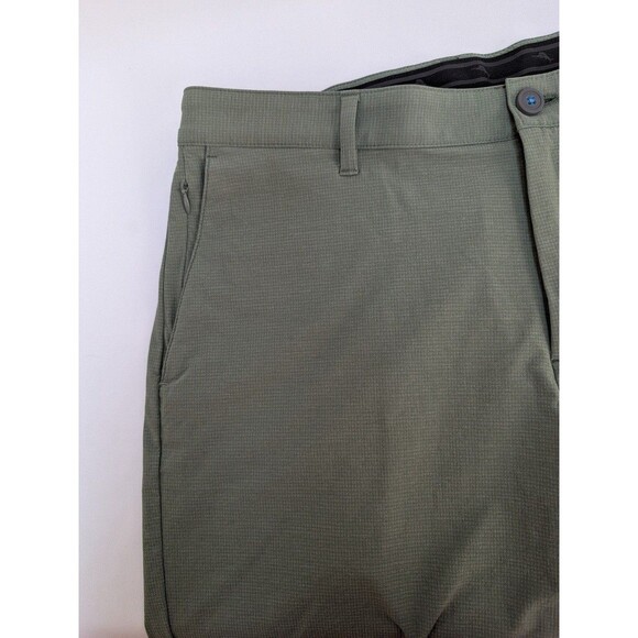 Tommy Bahama Mens Green Chino Shorts Sz 36 Performance Stretch Golf - Picture 3 of 7
